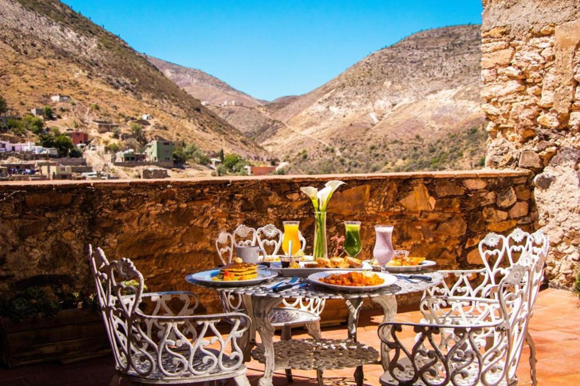 Hotel Boutique Meson De La Abundancia Catorce Bagian luar foto
